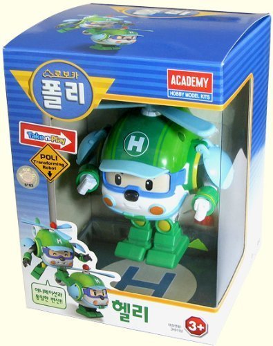 RoboCar POLI ROY AMBER HELLY 4-figures Robots Transformer por Academia Coreana