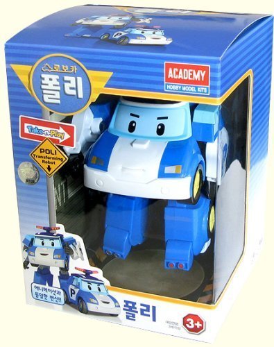 RoboCar POLI ROY AMBER HELLY 4-figures Robots Transformer por Academia Coreana