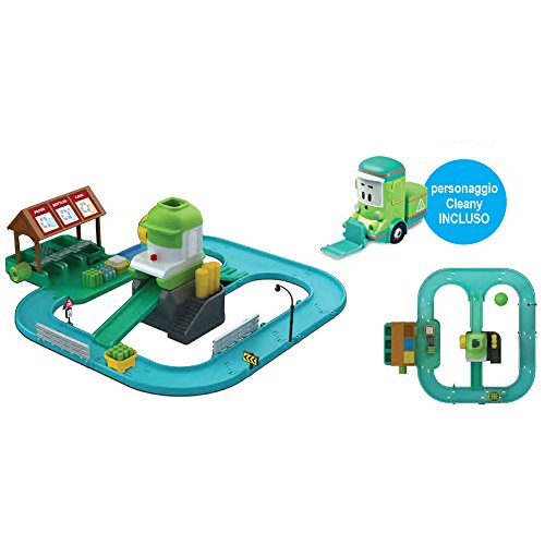 Rocco Giocattoli 83155 – Robocar Poli Recycle Playset