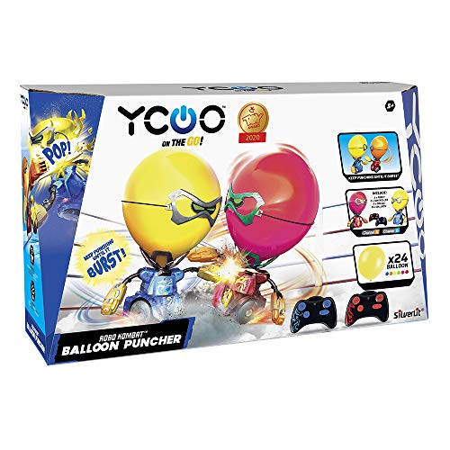 Rocco Giocattoli Ballon Puncher Robo Kombat-Globo,, Multicolor (88038)