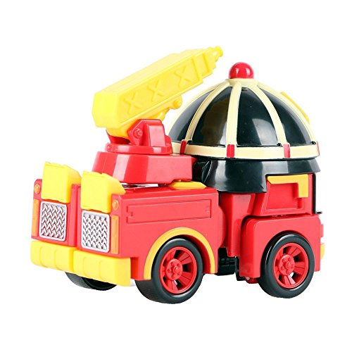 Rocco Giocattoli- Robocar Poli Vehículo Roy Transformable, 83170