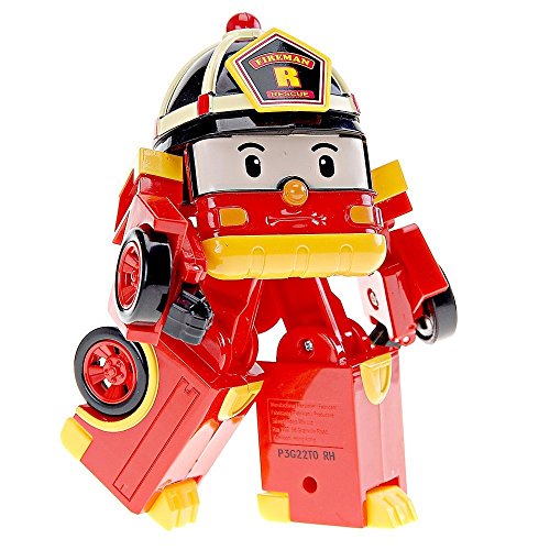 Rocco Giocattoli- Robocar Poli Vehículo Roy Transformable, 83170