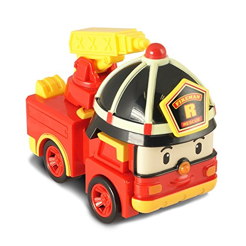 Rocco Juguetes 83093 – Robocar Poli Roy, Personaje Convertible con Luces