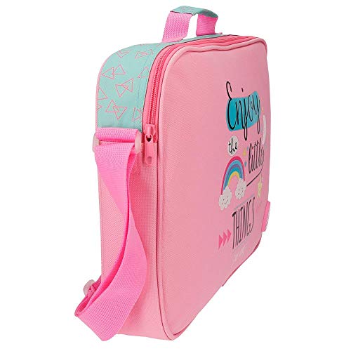 ROLL ROAD Little Things Mochila escolar, 38 cm, 6.38 litros, color Rosa