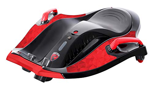 ROLLPLAY 16711 Vehículo Deslizador eléctrico, para niños a Partir de 6 años de máx. 50 kg, Batería Recargable 12 V, hasta 12 km/h, Nighthawk, Rojo