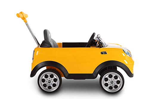 Rollplay 42583 Mini Cooper Push Car, Amarillo