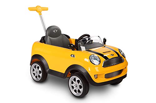 Rollplay 42583 Mini Cooper Push Car, Amarillo