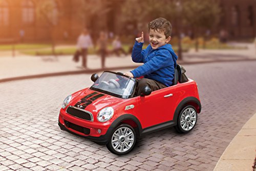 Rollplay Coupé Mini Cooper S Roadster, 6V, RC, Rojo, Color (22412)