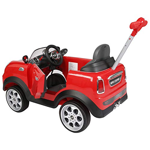 Rollplay Mini Cooper Push Car, Rojo, Color (42513)