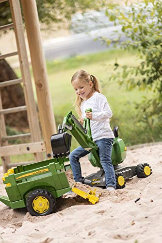 ROLLY TOYS 42 102 2 John Deere - Excavadora de Juguete