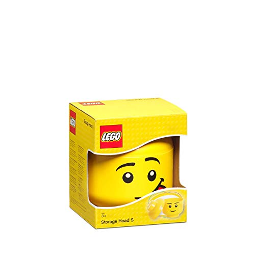 Room Copenhagen-Mini-Cabeza de Almacenamiento Lego, Silly, Color Gracioso, (40331726)