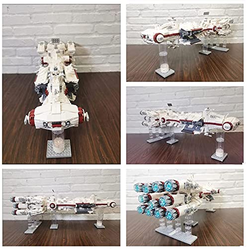 RRNAR Conjunto de construcción Technik Tantive IV, Modelo de Nave Estelar Molde Rey 21003 2905 Piezas, Bloques de construcción de Abrazadera Moc, Compatible con Lego Star Wars