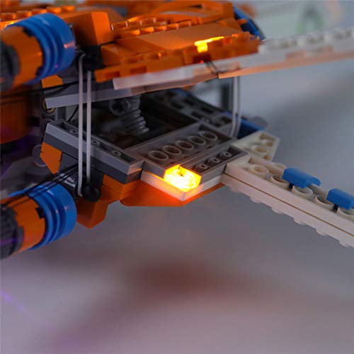 RTMX&kk Juego de Luces LED de para Caza X-Wing de PoE Dameron Modelo de Bloques de Construcción, Kit de Iluminación LED para Lego 75273 (Modelo Lego no Incluido)