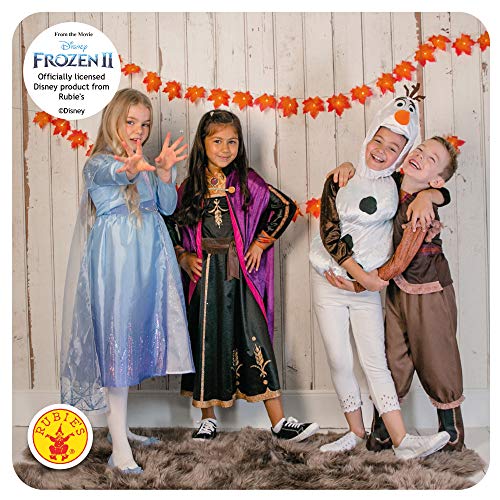 Rubies 300509 3-4 Disney Frozen 2 Fancy Dress, Unisex Niños, Multicolor