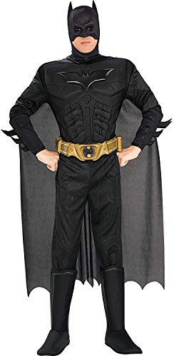 Rubie's 880671, Disfraz de Batman para hombre, Negro, L