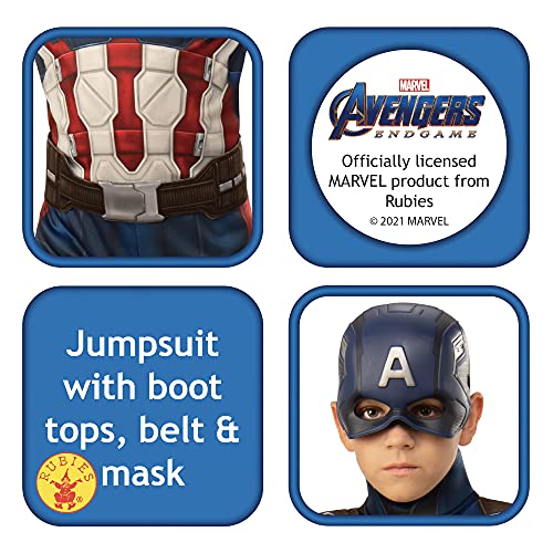 Rubie's- Avengers Disfraz, Multicolor, small (700647_S)