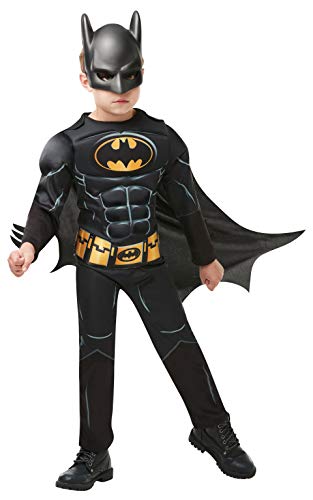 Rubies - Batman Black Core Deluxe Disfraz para Niños, Negro, S (3-4 años), 300002-S