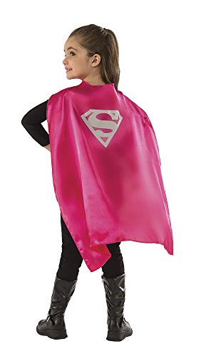 Rubies - Capa de disfraz Supergirl para niños, Talla única infantil (Rubie's 36799)