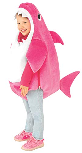 Rubies - Disfraz Baby Shark Mommy Shark para niños pequeños con Sonido (701703-S)