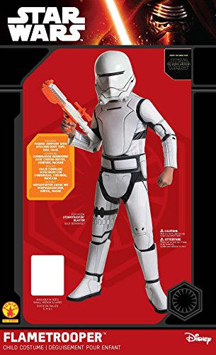 Rubie's - Disfraz oficial de Disney Star Wars Super Deluxe Flametrooper, para niño, talla grande