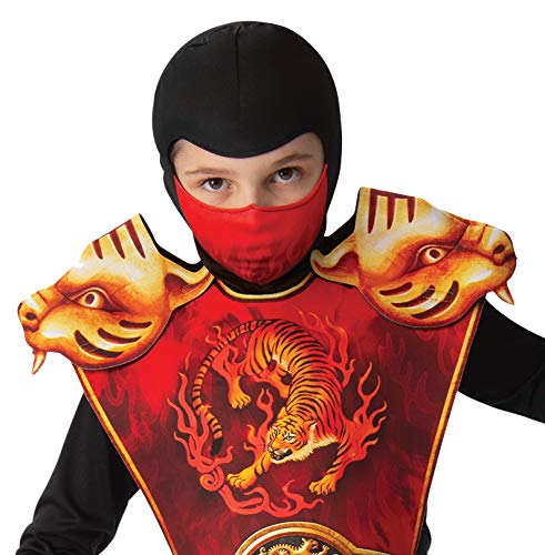 Rubies Disfraz Tiger Ninja, Color Rojo, Negro, M (702081-M)