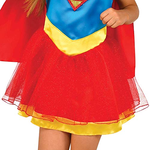 Rubie's I-G31976M - Disfraz de supergirl para niño, de 4 a 6 años