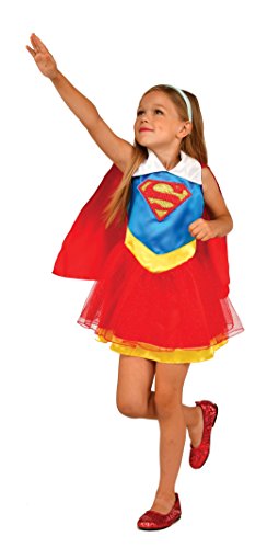 Rubie's I-G31976M - Disfraz de supergirl para niño, de 4 a 6 años