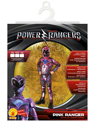 Rubies Saban – i-630713 m – Disfraz clásico Power Rangers – Rosa – Talla M