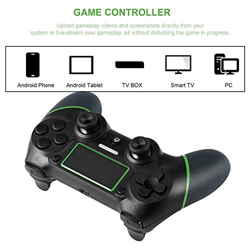 RUIHUA USB con Cable Controlador de Juego Vibración inalámbrica Joypad Juego Joystick Computer Gamer Gamepad Controller Game Manija,A