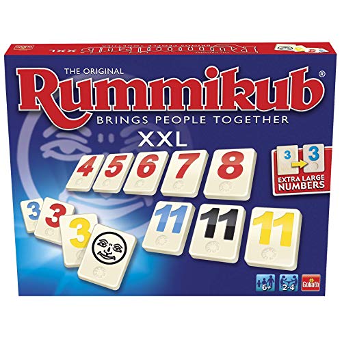 Rummikub-En Español XXL-Fichas Extra Grandes (Goliath 50458)