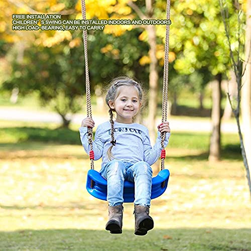 RUNPRISM Exterior Columpio Jardin, Columpios Infantiles, Juego de Asiento de Antideslizante Columpio para Niños, Columpio Ajustable en Altura