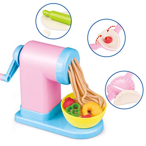 S-TROUBLE Niños DIY plastilina Fabricante de Fideos máquina de Helado Molde Jugar Juguete Divertido Modelado Juego de Masa de Arcilla para niñas y niños