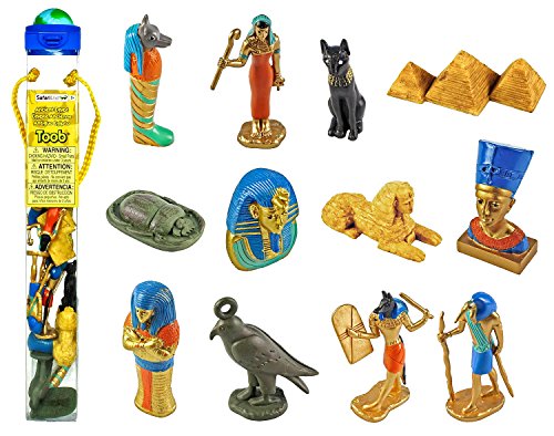 Safari Ltd. Toob 699304 - Antiguo Egipto, figuras coleccionables pintadas a mano