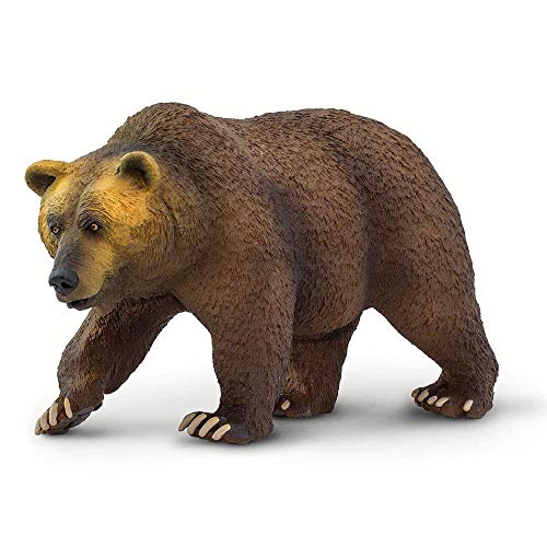 Safari- Oso Grizzly Animales, Multicolor (S100274)