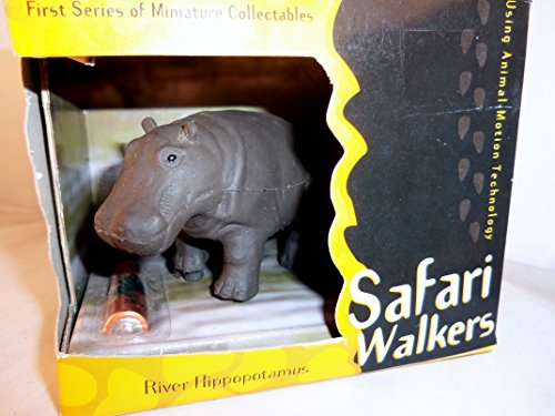 Safari River Hipopótamo Walkers C.Y.I. Palm Pets Tecnología de movimiento en miniatura