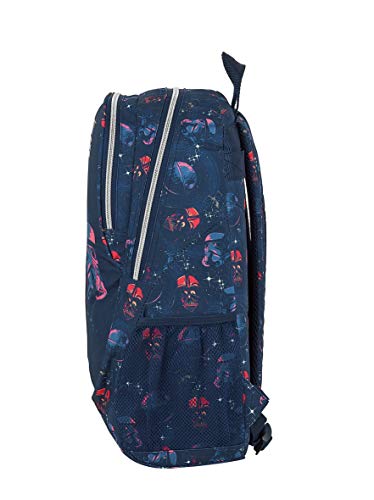 safta 612001665 Mochila Grande Adaptable a Carro Star Wars, Multicolor