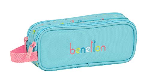 Safta 812075513 Estuche portatodo Doble Benetton