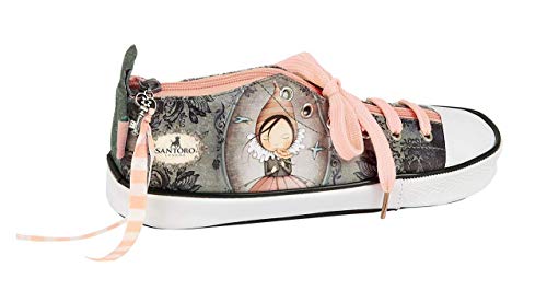 safta Mirabelle Santoro - Estuche Zapatilla, Multicolor