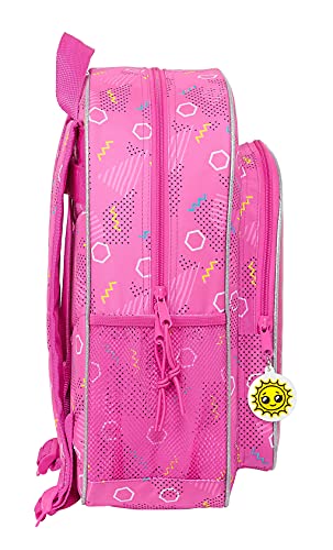 Safta Mochila Escolar Junior de Lol Surprise! Art Club, 320x120x380 mm, Rosa Fucsia