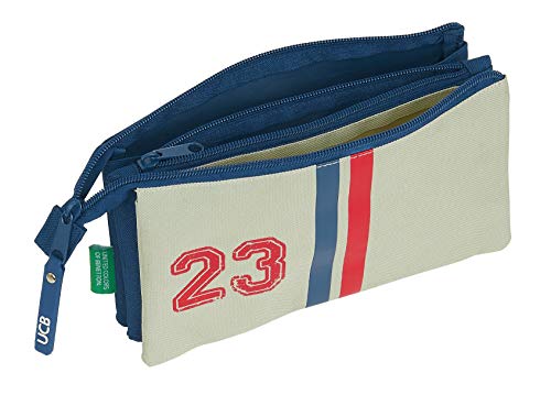 Safta Portatodo Triple de Benetton Varsity, 220x30x120mm