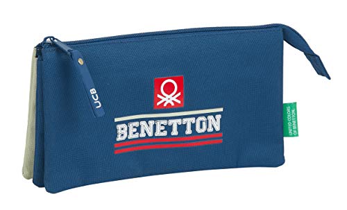 Safta Portatodo Triple de Benetton Varsity, 220x30x120mm