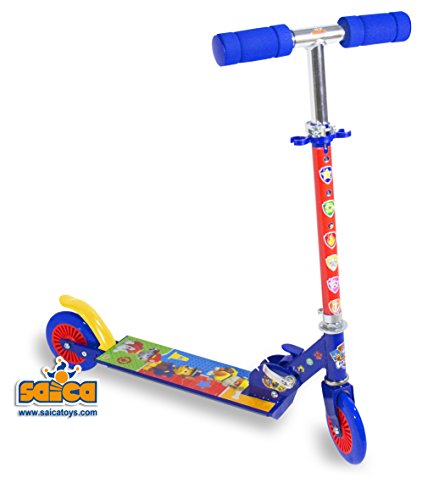 Saica Paw Patrol Patinete con Dos Ruedas para Niños, multicolor (7468)