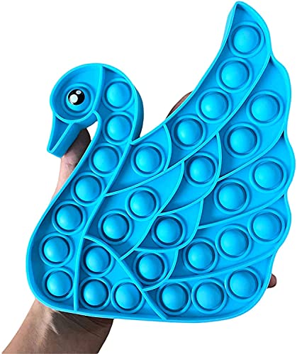 Sakel Po it Fidget Toy - Juguete antiestrés para niños y adultos, color azul