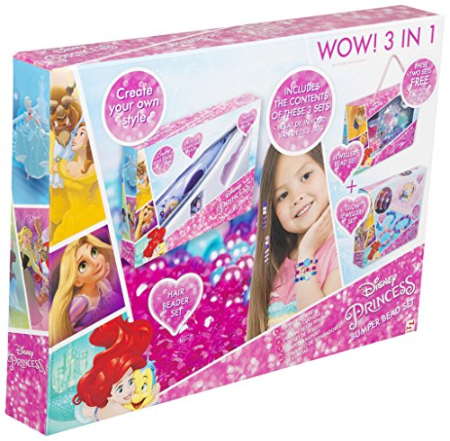 Sambro Disney Bead Set de Princesas, Color Rosa (DSP13-4562)