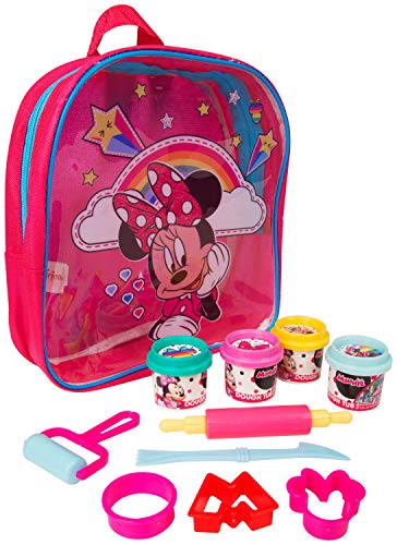 Sambro Mochila con Relleno de Masa de Minnie Mouse, Creativa y Divertida para niños, Multicolor