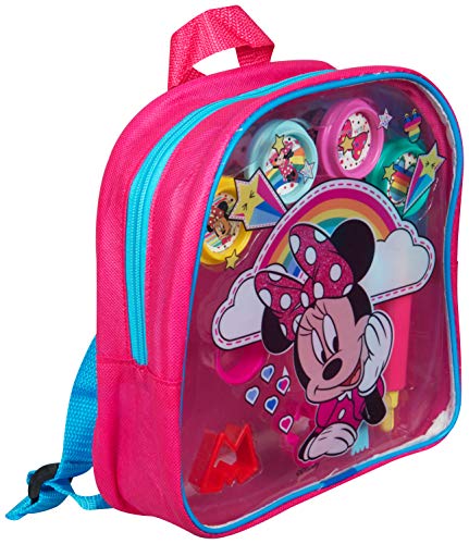 Sambro Mochila con Relleno de Masa de Minnie Mouse, Creativa y Divertida para niños, Multicolor