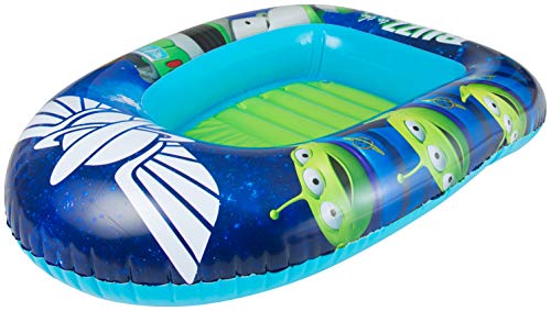 Sambro- Outdoor Swimming Buzz Lightyear diseño Inflable de la Nave Espacial niños Piscina Dingy/Bote/Tumbona, Color con Woody, Jessie (Disney Toy Story 4