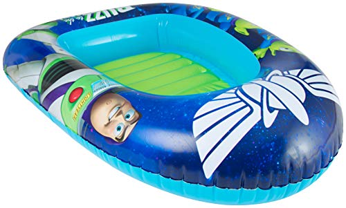 Sambro- Outdoor Swimming Buzz Lightyear diseño Inflable de la Nave Espacial niños Piscina Dingy/Bote/Tumbona, Color con Woody, Jessie (Disney Toy Story 4