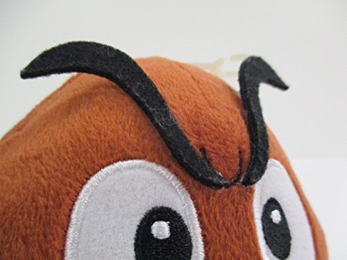 Sanei Super Mario All Star Collection 5" Goomba Plush, Small