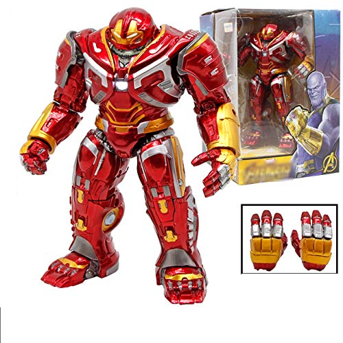 SANJIN Avengers Juguetes, The Avengers: Edad de Ultron - 8" Hulkbuster de Colección Toy Figura, la Figura de acción Hulkbuster, Figuras de acción Avengers, Red